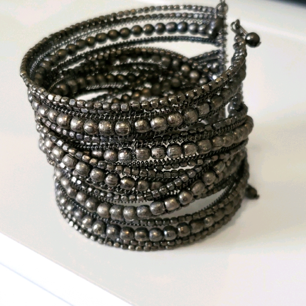 Women's wide cuff bracelet